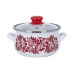 Кастрюля Infinity Red flowers 4.8 л (6415015) Кастрюля Infinity Red flowers 4.8 л (6415015)