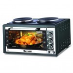 Электропечь SATURN ST-EC 10711 Black (ST-EC10711 Black)