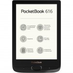 Електронна книга Pocketbook 616 Basic Lux2, Obsidian Black (PB616-H-CIS) Електронна книга Pocketbook 616 Basic Lux2, Obsidian Black (PB616-H-CIS)