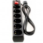 Сетевой фильтр питания PATRON 1m (SP-63U), 6 розеток BLACK (EXT-PN-SP-63U) Сетевой фильтр питания PATRON 1m (SP-63U), 6 розеток BLACK (EXT-PN-SP-63U)