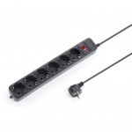 Сетевой фильтр питания Vinga VB6-5-100 Сетевой фильтр питания Vinga VB6-5-100