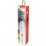Сетевой фильтр питания ColorWay CW-CHU34W, 3 розетки/4USB White 2M (CW-CHU34W) Сетевой фильтр питания ColorWay CW-CHU34W, 3 розетки/4USB White 2M (CW-CHU34W)