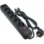 Сетевой фильтр питания PATRON 1.8 m3*1mm2 (SP-1062) 6 розеток BLACK (EXT-PN-SP-1062) Сетевой фильтр питания PATRON 1.8 m3*1mm2 (SP-1062) 6 розеток BLACK (EXT-PN-SP-1062)