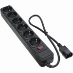 Сетевой фильтр питания PATRON 0.5 m3*1mm2 (SP-1062U) 6 розеток BLACK (EXT-PN-SP-1062U) Сетевой фильтр питания PATRON 0.5 m3*1mm2 (SP-1062U) 6 розеток BLACK (EXT-PN-SP-1062U)