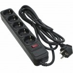 Сетевой фильтр питания PATRON 3.0 m3*1.5mm2 (SP-1653) 5 розеток BLACK (EXT-PN-SP-1653) Сетевой фильтр питания PATRON 3.0 m3*1.5mm2 (SP-1653) 5 розеток BLACK (EXT-PN-SP-1653)