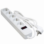 Сетевой фильтр питания Patron 3m (SP-1053W), 5 розеток White (EXT-PN-SP-1053W) Сетевой фильтр питания Patron 3m (SP-1053W), 5 розеток White (EXT-PN-SP-1053W)