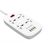 Сетевой фильтр питания ColorWay 4 розетки/4USB White 1.8м (1QC3.0 + 3 AUTO ID) (CW-CHU44QW) Сетевой фильтр питания ColorWay 4 розетки/4USB White 1.8м (1QC3.0 + 3 AUTO ID) (CW-CHU44QW)