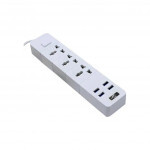 Сетевой фильтр питания Voltronic TВ-Т08, 3роз, 4*USB White (ТВ-Т08-White) Сетевой фильтр питания Voltronic TВ-Т08, 3роз, 4*USB White (ТВ-Т08-White)
