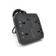 Сетевой фильтр питания Voltronic TВ-Т18, 4роз, 2*USB+PD Black (OS-Т18-Black)