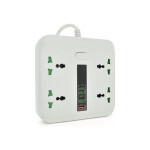 Сетевой фильтр питания Voltronic TВ-Т18, 4роз, 2*USB+PD White (OS-Т18-White)