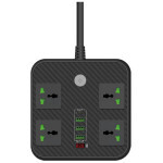 Сетевой фильтр питания Voltronic TВ-Т90, 4роз, 3*USB Black (ТВ-Т90-Black) Сетевой фильтр питания Voltronic TВ-Т90, 4роз, 3*USB Black (ТВ-Т90-Black)