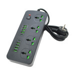 Сетевой фильтр питания Voltronic TВ-Т91, 4роз, 8*USB+2PD Black (ТВ-Т91-Black)