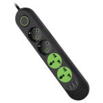 Сетевой фильтр питания Voltronic F01U, 2роз EU + 2роз Universal, 3*USB Black (F01U-Black) Сетевой фильтр питания Voltronic F01U, 2роз EU + 2роз Universal, 3*USB Black (F01U-Black)