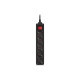 Сетевой фильтр питания REAL-EL RS-PROTECT M 10m, black (EL122300037)