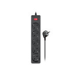 Сетевой фильтр питания REAL-EL RS-Protect 505, 3m, black (EL122300045) Сетевой фильтр питания REAL-EL RS-Protect 505, 3m, black (EL122300045)