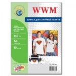 Бумага WWM A4 Termo/White (TL140.10) Бумага WWM A4 Termo/White (TL140.10)