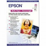 Бумага EPSON A3 Matte Paper-Heavyweight (C13S041261) Бумага EPSON A3 Matte Paper-Heavyweight (C13S041261)