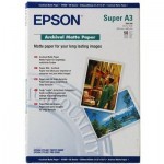 Бумага EPSON A3+ Archival Matte Paper (C13S041340) Бумага EPSON A3+ Archival Matte Paper (C13S041340)