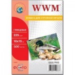 Бумага WWM 10x15 (G225.F500) Бумага WWM 10x15 (G225.F500)