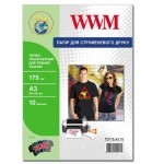 Бумага WWM A3 Termo/Black (TD175.A3.10) Бумага WWM A3 Termo/Black (TD175.A3.10)