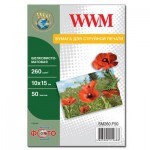 Бумага WWM 10x15 (SM260.F50) Бумага WWM 10x15 (SM260.F50)
