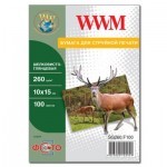 Бумага WWM 10x15 (SG260.F100) Бумага WWM 10x15 (SG260.F100)