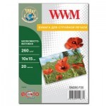 Бумага WWM 10x15 (SM260.F20) Бумага WWM 10x15 (SM260.F20)