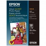 Бумага EPSON 10х15 Value Glossy Photo (C13S400037) Бумага EPSON 10х15 Value Glossy Photo (C13S400037)
