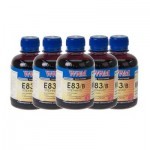 Чорнило WWM EPSON StPhoto R270/290 Black*5 (E83/B-SET)