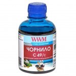 Чернила WWM CANON GI-490 200г Cyan (C49/C) Чернила WWM CANON GI-490 200г Cyan (C49/C)