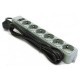 Мережевий фільтр живлення SPG6-PC-6 Surgerprotector (SP6-G-6G)