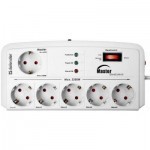 Сетевой фильтр питания Defender DEFENDER DFS 801 2m 6 роз. Master Slave (99413) Сетевой фильтр питания Defender DEFENDER DFS 801 2m 6 роз. Master Slave (99413)