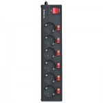 Сетевой фильтр питания PowerCube RS-6 EXTRA 3m, black (EL122300002) Сетевой фильтр питания PowerCube RS-6 EXTRA 3m, black (EL122300002)