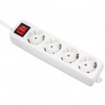 Сетевой фильтр питания Maxxter PS-4GS-6, 1.8м (PS-4GS-6) Сетевой фильтр питания Maxxter PS-4GS-6, 1.8м (PS-4GS-6)