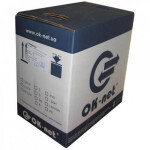 Кабель сетевой OK-Net FTP cat.5e patch AWG26/7 305м (F/UTP-cat.5Е-SL patch AWG26) (КГПВЭ-ВП (100) 4*2*AWG26/7) Кабель сетевой OK-Net FTP cat.5e patch AWG26/7 305м (F/UTP-cat.5Е-SL patch AWG26) (КГПВЭ-ВП (100) 4*2*AWG26/7)