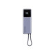 Батарея универсальная Xiaomi 10000mAh 165W Integrated Cable grey (BHR9361GL)