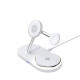 Зарядное устройство Armorstandart Wireless Charging H101 3 in 1 Magnetic White (ARM78102)
