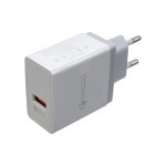 Зарядное устройство Patron USB QC3.0 2.4A white (PN-QC3-220V-W)