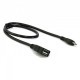 Дата кабель EXTRADIGITAL OTG USB 2.0 AF - Micro USB M, 0.5m, 30 AWG, Hi-Speed (KBO1617)