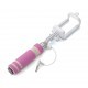 Монопод для селфи UFT SS8 COMPACT со шнуром Pink (SS8 COMPACT Pink)