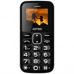 Мобільний телефон Astro A185 Black