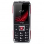 Мобільний телефон Ergo F246 Shield Black Red