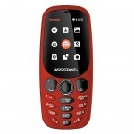 Мобільний телефон Assistant AS-201 Red
