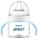 Поильник-непроливайка Philips AVENT Natural От бутылочки к чашке 4 мес+ 150 мл (SCF251/00)