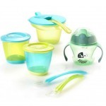 Набор детской посуды Tommee Tippee для первого прикорма для мальчиков от 4 мес (44673491)