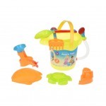 Игрушка для песка Same Toy 6 ед. Ведерко желтое (970Ut-2)