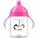 Поильник-непроливайка Philips AVENT 340 мл, 18 мес+ (SCF755/00_pink)