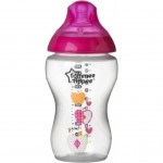 Бутылочка для кормления Tommee Tippee декорированная 340 мл для девочек (30030)