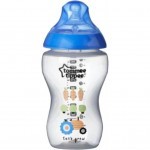 Бутылочка для кормления Tommee Tippee декорированная 340 мл для мальчиков (30031)