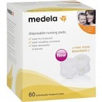 Вкладыш для бюстгальтера Medela Disposable Nursing Pads 60 шт (008.0374)